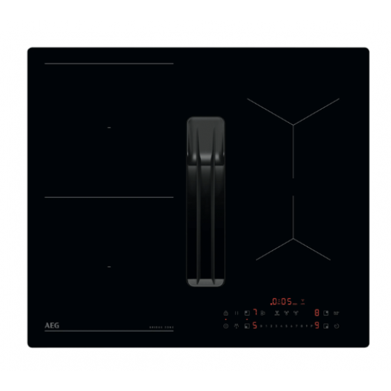 AEG TT64CB00CB Επαγωγική Εστία με Απορροφητήρα 60cm